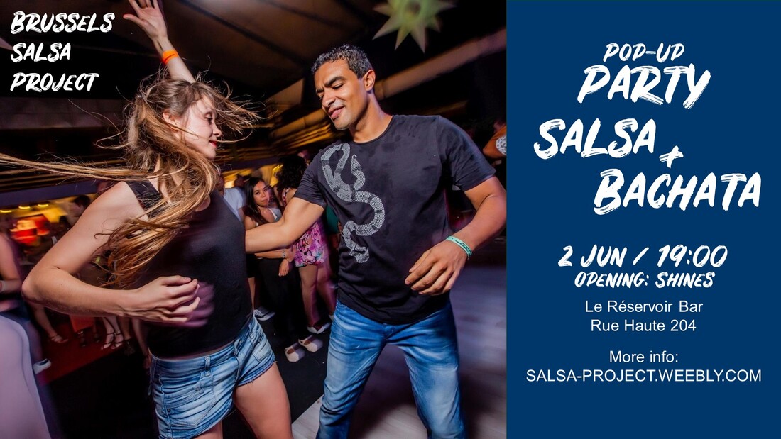 salsa bachata party soirée fête brussels bruxelles beginner improver intermediate débutants initié intermédiaire cours class dance danse social latin music musique nightlife lady styling